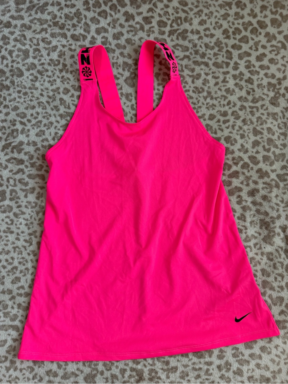 Nike Pro Dri-FIT Elastic Logo Strap Training Tank Top